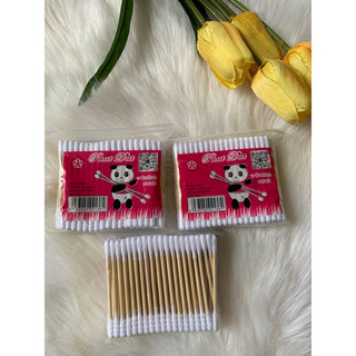 (COMBO 5 Gói - 500 Tăm Bông Gỗ Tiện Lợi) - Mỗi Gói 100 Cây Tăm Bông