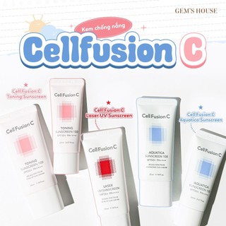 ( mẫu mới) Kem chống nắng CELL FUSION C (Tách set) (Pick Olive Young)