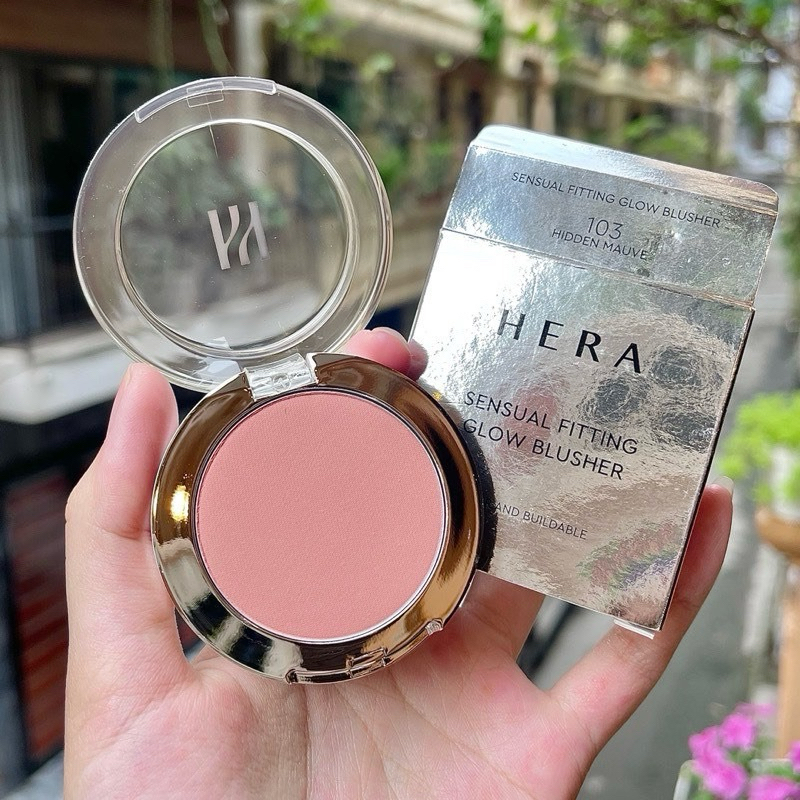 Phấn má hồng Hera Sensual Fitting Glow Blusher tone 103