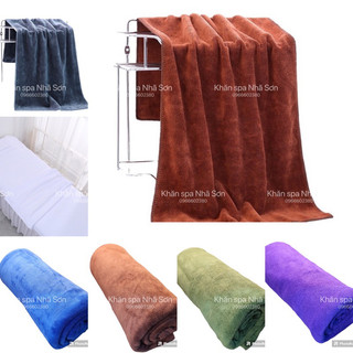 Khăn tắm khách sạn khổng lồ ,khăn đắp, khăn trải spa cỡ đại 190cm*96cm
