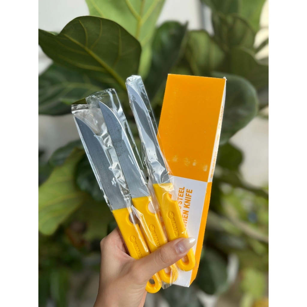 Dao gọt trái cây - Dao cán vàng