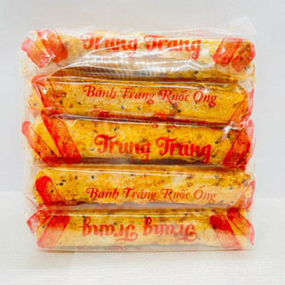 Bánh tráng ruốc ống thơm ngon