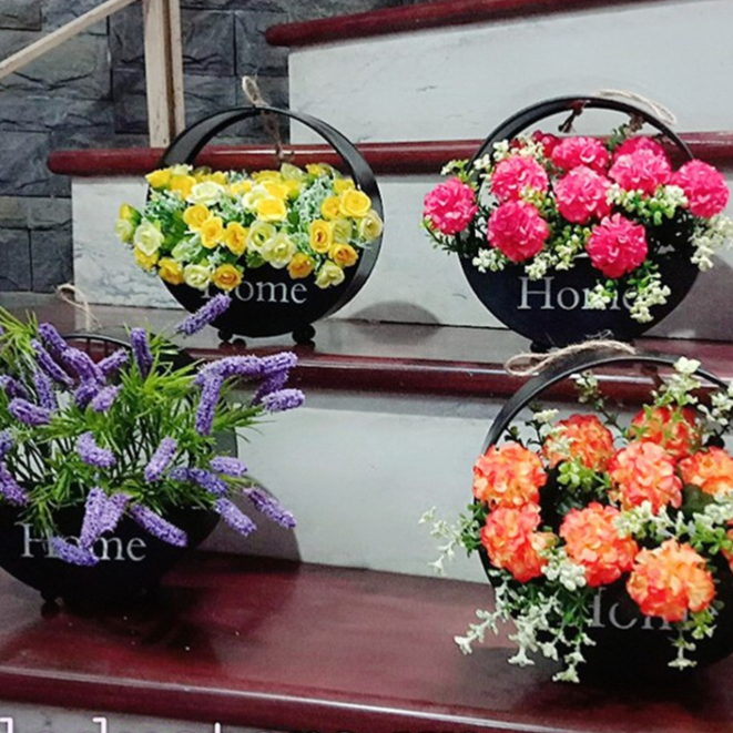 Giỏ trang trí treo tường