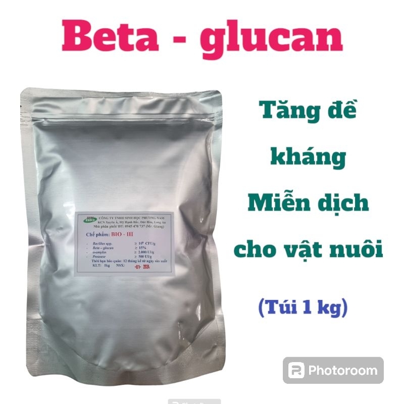 Bio III (Beta - glucan) tăng đề kháng, miễn dịch cho vật nuôi