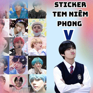 Sticker niêm phong Jungkook . Hình dán, tem niêm phong, deco trang trí gói hàng