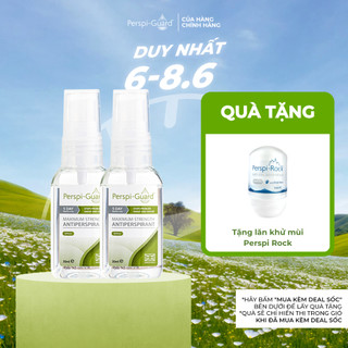 Combo 2 xịt khử mùi ngăn mồ hôi toàn thân cao cấp Perspi-Guard hiệu quả 5 ngày 30ml/chai