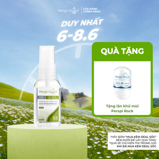 Xịt khử mùi ngăn mồ hôi toàn thân cao cấp Perspi-Guard hiệu quả 3 - 5 ngày 30ml