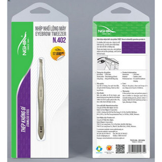 Nhíp nhổ lông mày kềm nghĩa n.402, nhíp nghĩa n402