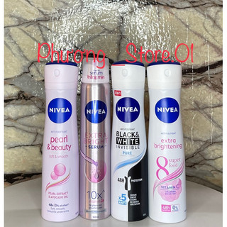 Xịt, lăn khử mùi nivea dành cho nữ 150ml