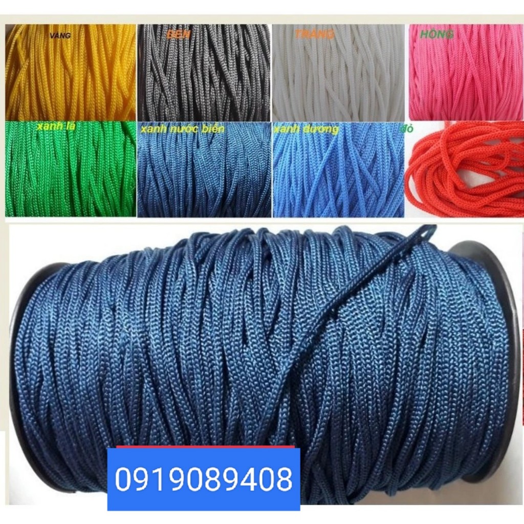 Bó 10 met dây dù 3mm mềm