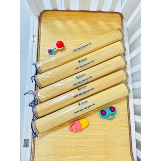 Chiếu Trúc Tăm Tre Bamboo Cao Cấp Việt Nam Cho Bé size 60x120cm