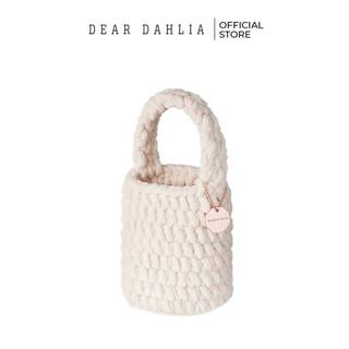 (GWP) Túi Len Dear Dahlia Puffy Knit Bag