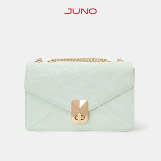 Túi Xách Nữ Thời Trang JUNO Cỡ Nhỏ Form Bì Thư Trang Trí Khóa TXN819