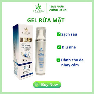 Gel rửa mặt Halora dành cho da khô