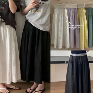 @Lianstore - Chân váy tầng dây rút mini