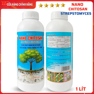 NANO CHITOSAN Kích Kháng Nấm Vi Khuẩn, Ngăn Ngừa Tuyến Trùng Rễ- Chai 1 Lít