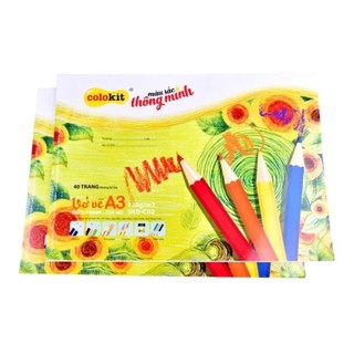 Vở vẽ mỹ thuật thiên long a3 skb-c02 đl120gsm - 40 trang