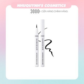 Bút Dạ Kẻ Mắt Karadium WATERPROOF BRUSH LINER BLACK