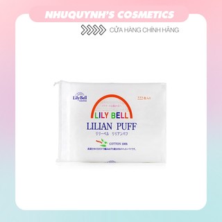 Bông Tẩy Trang Suzuran Lily Bell Lilian Puff