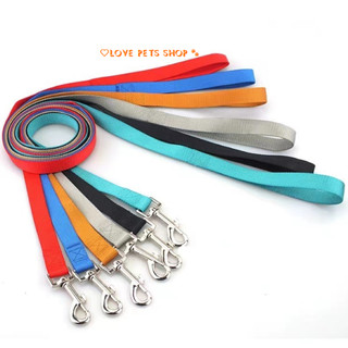 Dây dắt chó mèo bản dẹp bằng vải polyester - Love Pets Shop
