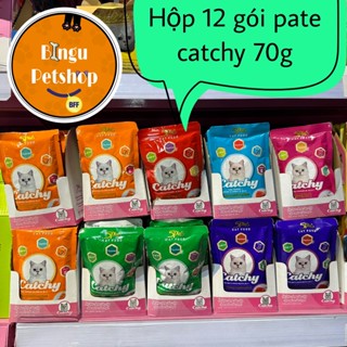 [HỘP 12 GÓI Pate 5Plus & 5plus Catchy 70g - Pate Cho Mèo
