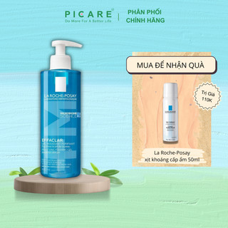 Sữa rửa mặt dạng gel làm sạch cho da dầu nhạy cảm La Roche Posay Effaclar Purifying Foaming Gel (50ml - 200ml - 400ml)