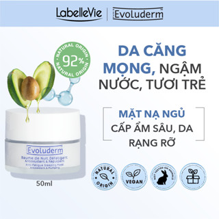 Mặt nạ ngủ dưỡng da Evoluderm bổ sung Collagen và Vitamin cho làn da căng mọng và rạng rỡ 50ml