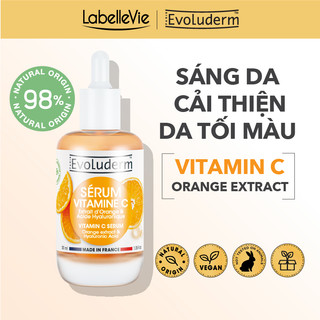 Tinh chất Serum Vitamin C Evoluderm giúp sáng da mờ thâm, dưỡng da mịn màng tươi sáng 30ml