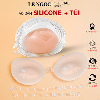  Áo Ngực Dán Silicone Trong Suốt Giúp Nâng Ngực Tạo Khe Độn Ngực Quyến Rũ Kèm Dây Trong Lê Ngọc 439 