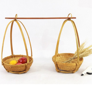Bộ quang thúng,quang gánh tre Decor ,trang trí