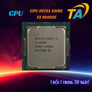 Bộ vi xử lý cpu intel core i3 10105f 3.70ghz 4 nhân 8 luồng 6mb cache socket intel lga 1200