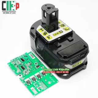 [ M19 ] Vỏ & Mạch pin Ryobi 18V 5S2P Li-ion nhận sạc zin ( BL64_137 )