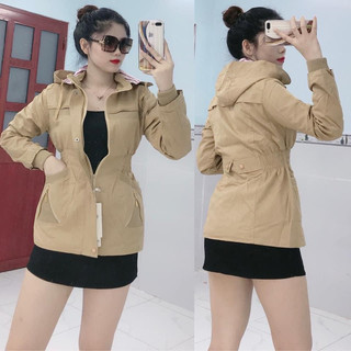 ÁO KHOÁC KAKI 2 LỚP DÁNG DÀI CAO CẤP BÊN TRONG LÓT GIÓ