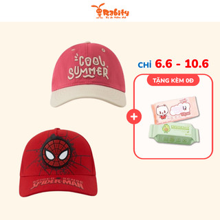 Mũ lưỡi trai bé trai/bé gái Rabity 971.003 nón kết cho bé trai nón hình spiderman