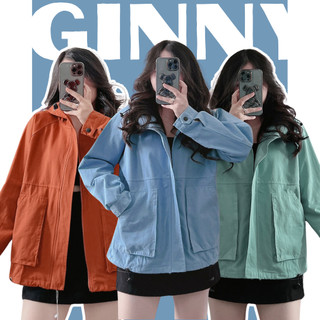 Áo Khoác Kaki Leo GINNY | Có Nón | Freesize | GINNY.BRAND