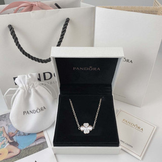 Vòng tay Pandora bạc nữ s925 Lucky Leaf Clover Bracelet Silver- Vòng tay Pandora bạc 2193SV