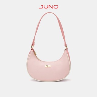 Túi Xách Nữ Thời Trang JUNO Cỡ Nhỏ Hobo Đeo Vai Logo Handwriting TXN818