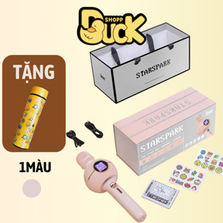 Loa Bluetooth DIVOOM KTV-OK STARPARK công suất 20W kết hợp micro karaoke lọc vang chống vang kết hợp màn hình