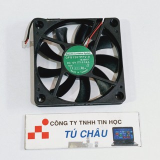 Quạt 7Cm / Dày 1Cm - Điện áp DC 12V (Loại 2 dây 3 Pin NEW)