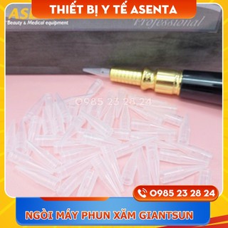 Ngòi máy phun xăm giantsun đài loan, Ngòi 1 Ngòi 3 ngòi 5,ngòi 7 máy Giantsun - Bịch 50 ngòi trắng