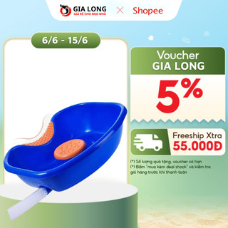 Chậu Gội Đầu Tại Nhà Chăm Sóc Người Già, Bà Bầu Trẻ Nhỏ Có Đệm Lót Đỡ Cổ Silicone Siêu Mềm Tiện Dụng