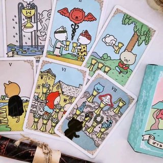 Bộ bài Chubby Cat Tarot SIZE THƯỜNG