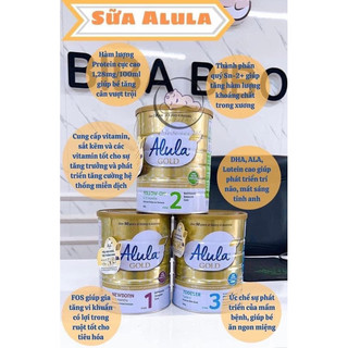 sữa alula gold đủ số 900g