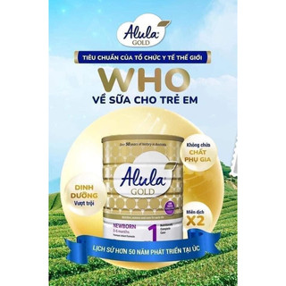Sữa alula gold đủ số 900g