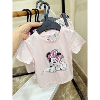 Bộ hè bé gái minnie hồng delta