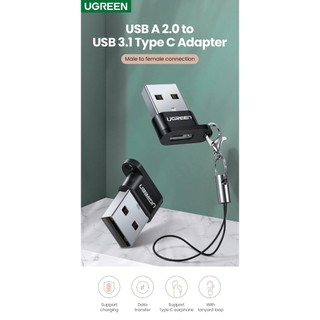 Đầu chuyển USB 2.0 to USB-C Ugreen 50568