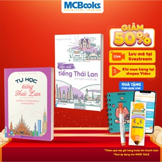 Sách - Combo Tự học tiếng Thái Lan cho người mới bắt đầu