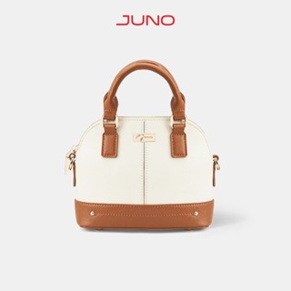 Túi Xách Nữ Thời Trang JUNO Cỡ Nhỏ Top Handle Logo Chữ Kí TXN812