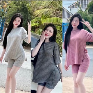 Bộ áo thun kèm quần ngố - đồ dạo phố cho mẹ và bé