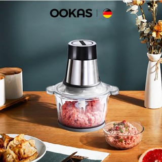 OOKAS Máy Xay Thịt Cối  Máy xay đa năng ,Inox 304 dung tích 3L 4L